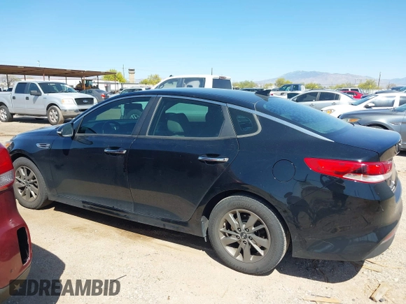 2016 Kia Optima LX Turbo with VIN 5XXGT4L12GG002889, listed as a IAAI auction lot 41989834 with 107,421 mi miles. Bid and sale history available at carsss.com. Image 14.