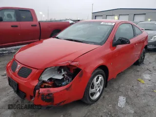 2007 Pontiac G5 with VIN 1G2AL15F477273981, listed as a Copart auction lot 43026175 with 183,179 mi miles and Salvage Title. Bid and sale history available at carsss.com. Image 1.