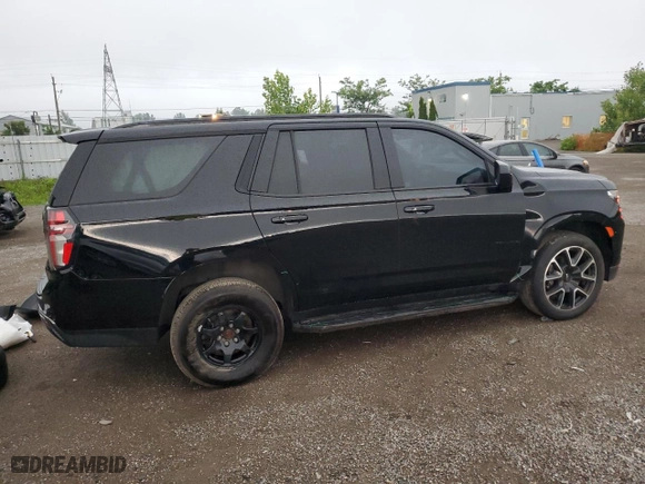 2021 Chevrolet Tahoe RST with VIN 1GNSKRKTXMR406441, listed as a Copart auction lot 62683684 with 67,487 mi miles and Clean Title. Bid and sale history available at carsss.com. Image 3.