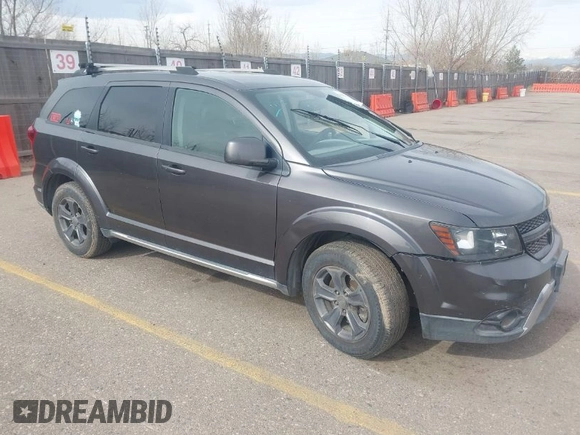 2017 Dodge Journey Crossroad Plus with VIN 3C4PDCGG1HT613928, listed as a IAAI auction lot 41855243 with 134,068 mi miles and . Bid and sale history available at DreamBid. Image 1.
