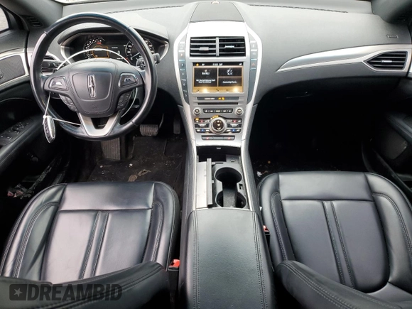 2017 Lincoln MKZ Premiere with VIN 3LN6L5A91HR655321, listed as a Copart auction lot 43832535 with 76,233 mi miles and Salvage title. Bid and sale history available at DreamBid. Image 8.