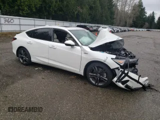 2024 Acura Integra w/A-Spec Technology Package with VIN 19UDE4H63RA004667, listed as a Copart auction lot 85348154 with 0 mi miles and Salvage Title. Bid and sale history available at carsss.com. Image 4.