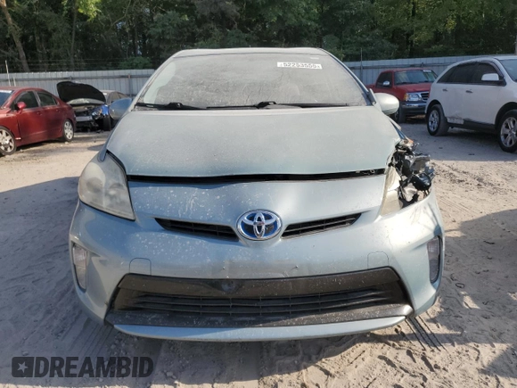 2014 Toyota Prius Four with VIN JTDKN3DU8E1747291, listed as a Copart auction lot 52253555 with 114,059 mi miles and Salvage Title. Bid and sale history available at DreamBid. Image 5.