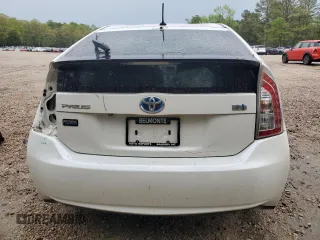 2013 Toyota Prius One with VIN JTDKN3DU2D1653289, listed as a Copart auction lot 51756535 with 167,592 mi miles and Salvage Title. Bid and sale history available at carsss.com. Image 6.