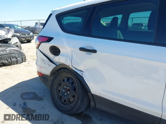 2017 Ford Escape S with VIN 1FMCU0F70HUC65166, listed as a IAAI auction lot 41839776 with 100,101 mi miles. Bid and sale history available at carsss.com. Image 6.