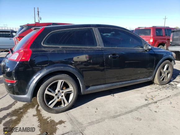 2012 Volvo C30 with VIN YV1672MK5C2285472, listed as a Copart auction lot 89087595 with NaN miles and Salvage Title. Bid and sale history available at carsss.com. Image 3.