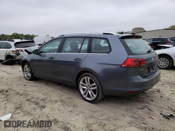 2015 Volkswagen Golf SportWagen TDI SE with VIN 3VWCA7AU2FM511619, listed as a Copart auction lot 51640764 with 118,757 mi miles. Bid and sale history available at carsss.com. Image 2.