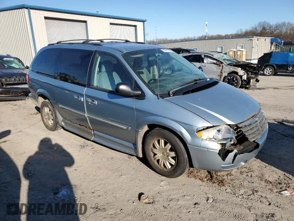 2006 Chrysler Town & Country LWB Touring with VIN 2A4GP54L76R807748, listed as a Copart auction lot 83961394 with 0 mi miles and Salvage Title. Bid and sale history available at carsss.com. Image 4.