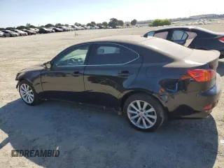2010 Lexus IS 250 with VIN JTHCF5C27A5037202, listed as a Copart auction lot 61075135 with 167,478 mi miles and Salvage title. Bid and sale history available at DreamBid. Image 2.