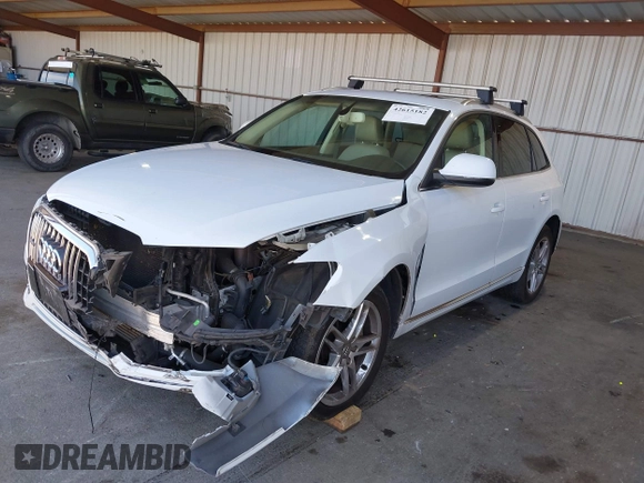 2014 Audi Q5 Premium Plus with VIN WA1LFAFP2EA044907, listed as a IAAI auction lot 42615182 with 103,749 mi miles and . Bid and sale history available at DreamBid. Image 18.