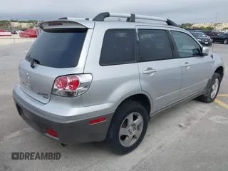 2003 Mitsubishi Outlander XLS with VIN JA4LZ41G53U107011, listed as a IAAI auction lot 41799550 with 164,519 mi miles. Bid and sale history available at carsss.com. Image 4.