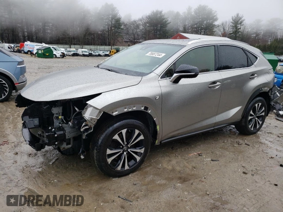 2020 Lexus NX 300 F Sport with VIN JTJSARDZ2L2222242, listed as a Copart auction lot 59493045 with 134,746 mi miles and Non repairable. Bid and sale history available at DreamBid. Image 1.