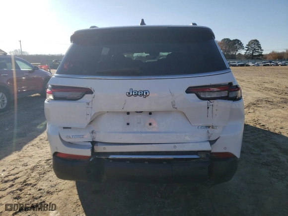 2021 Jeep Grand Cherokee L Limited with VIN 1C4RJJBG0M8151870, listed as a Copart auction lot 85666294 with 58,612 mi miles and Salvage Title. Bid and sale history available at carsss.com. Image 6.