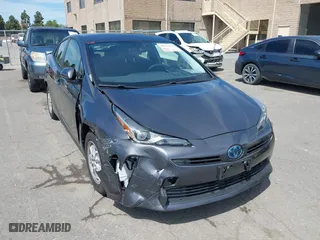 2020 Toyota Prius L Eco with VIN JTDKARFU5L3126040, listed as a IAAI auction lot 42025675 with 18,115 mi miles. Bid and sale history available at carsss.com. Image 6.