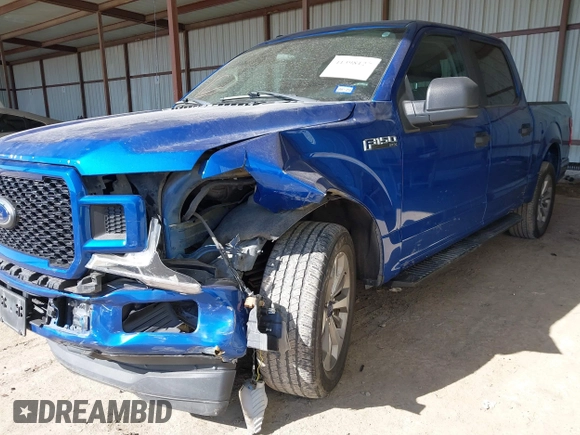 2018 Ford F-150 XL with VIN 1FTEW1CP5JKC79485, listed as a IAAI auction lot 41398127 with 81,912 mi miles. Bid and sale history available at carsss.com. Image 17.