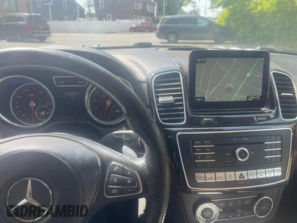 2017 Mercedes-Benz GLS 450 with VIN 4JGDF6EE9HA762462, listed as a Copart auction lot 56055984 with 126,673 mi miles and . Bid and sale history available at DreamBid. Image 8.