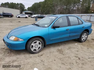2000 Chevrolet Cavalier LS with VIN 1G1JF5244Y7107581, listed as a Copart auction lot 43988535 with 33,001 mi miles and Salvage Title. Bid and sale history available at carsss.com. Image 1.
