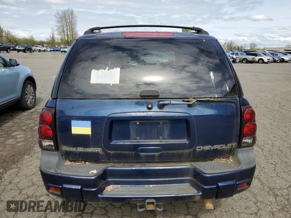 2002 Chevrolet TrailBlazer LTZ with VIN 1GNDT13S522363937, listed as a Copart auction lot 52463815 with 167,889 mi miles and Clean Title. Bid and sale history available at DreamBid. Image 6.