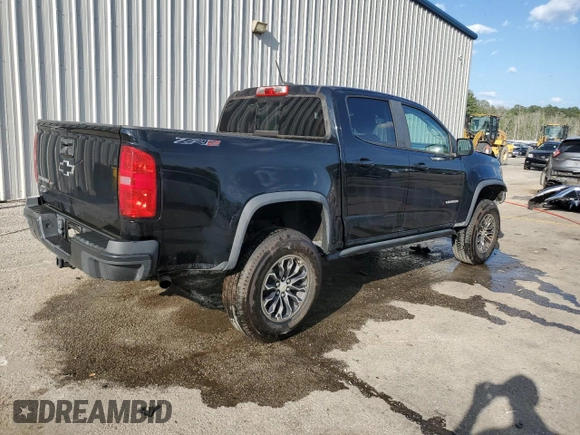 2019 Chevrolet Colorado 4WD ZR2 with VIN 1GCGTEEN1K1168301, listed as a Copart auction lot 57800275 with 78,583 mi miles and Salvage title. Bid and sale history available at DreamBid. Image 3.
