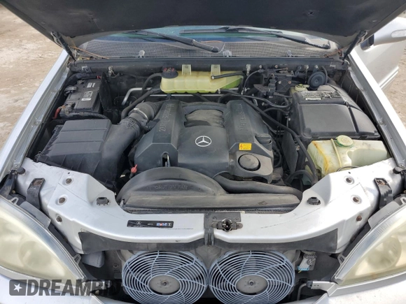 2003 Mercedes-Benz M-Class 3.2L with VIN 4JGAB54E13A395009, listed as a Copart auction lot 74373284 with 232,322 mi miles and Salvage Title. Bid and sale history available at carsss.com. Image 12.