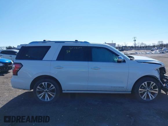 2020 Ford Expedition Platinum with VIN 1FMJU1MT9LEA61353, listed as a IAAI auction lot 41578147 with 26,136 mi miles. Bid and sale history available at carsss.com. Image 14.