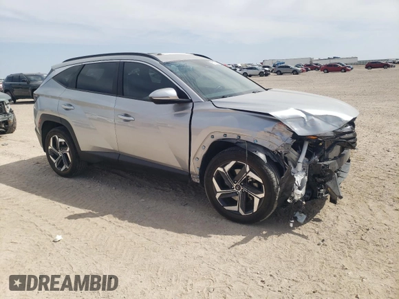 2023 Hyundai Tucson SEL with VIN 5NMJFCAE2PH256570, listed as a Copart auction lot 51078935 with 35,782 mi miles and Salvage Title. Bid and sale history available at carsss.com. Image 4.