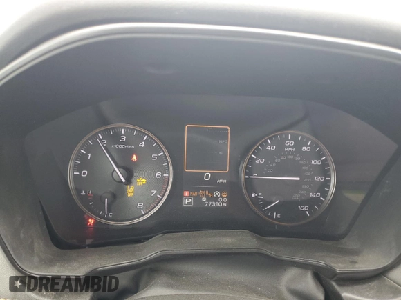 2023 Subaru Outback Wilderness with VIN 4S4BTGUD4P3133287, listed as a Copart auction lot 59042815 with 77,390 mi miles and Salvage title. Bid and sale history available at DreamBid. Image 9.