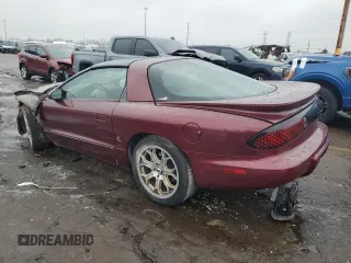 2001 Pontiac Firebird with VIN 2G2FS22K112122739, listed as a Copart auction lot 86128074 with 271,969 mi miles and Clean Title. Bid and sale history available at carsss.com. Image 2.