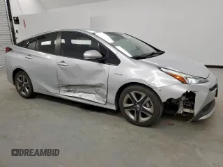 2019 Toyota Prius L Eco with VIN JTDKARFU0K3077831, listed as a Copart auction lot 62718705 with 135,026 mi miles and Clean title. Bid and sale history available at DreamBid. Image 4.