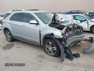 2016 Chevrolet Equinox LTZ with VIN 2GNALDEK5G6265180, listed as a IAAI auction lot 41721723 with 138,216 mi miles. Bid and sale history available at carsss.com. Image 1.