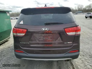 2016 Kia Sorento EX with VIN 5XYPH4A15GG028452, listed as a Copart auction lot 50530395 with 163,100 mi miles and Clean Title. Bid and sale history available at carsss.com. Image 6.