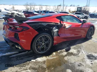 2022 Chevrolet Corvette 3LT z VIN 1G1YC2D48N5112678, wystawiony jako Copart lot #46190125 z przebiegiem 1 518 mil mil oraz Szkoda całkowita • Salvage title. Historia ofert i sprzedaży dostępna na DreamBid. Obrazek 3.