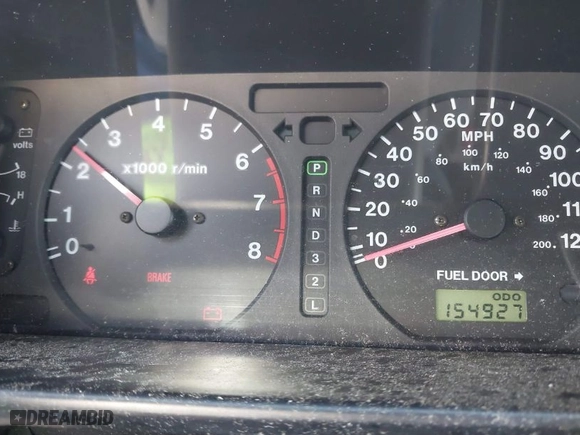2000 Isuzu Trooper S with VIN JACDS58X9Y7J08094, listed as a IAAI auction lot 41818546 with 154,927 mi miles. Bid and sale history available at carsss.com. Image 7.