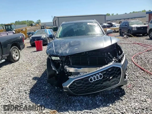 2023 Audi Q5 S line Premium with VIN WA1GAAFY4P2124408, listed as a Copart auction lot 57766075 with 14,286 mi miles and Salvage title. Bid and sale history available at DreamBid. Image 14.