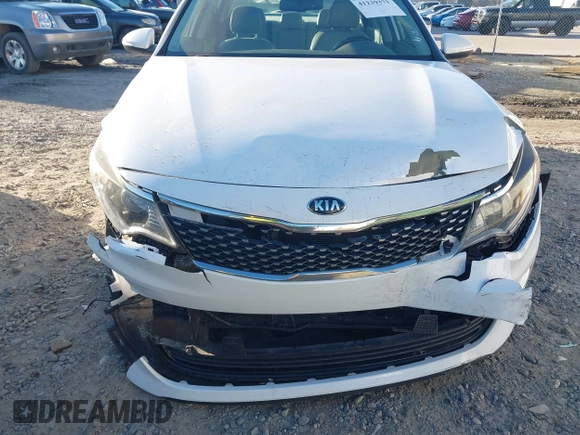 2016 Kia Optima EX with VIN 5XXGU4L36GG008399, listed as a IAAI auction lot 41239371 with 115,150 mi miles. Bid and sale history available at carsss.com. Image 6.