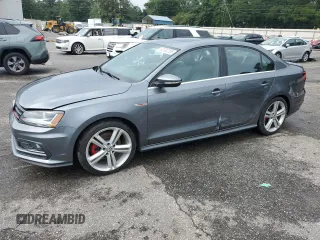 2017 Volkswagen Jetta GLI with VIN 3VW5T7AJ0HM367225, listed as a Copart auction lot 62702205 with 108,487 mi miles and Salvage title. Bid and sale history available at DreamBid. Image 1.