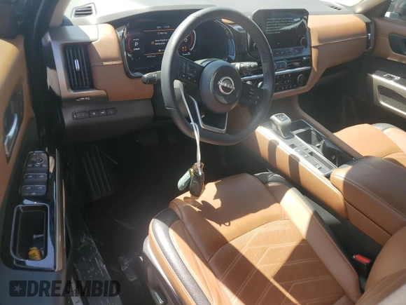 2023 Nissan Pathfinder Platinum z VIN 5N1DR3DH4PC200280, wystawiony jako Copart lot #48794295 z przebiegiem 44 240 mil mil oraz Szkoda całkowita • Salvage title. Historia ofert i sprzedaży dostępna na DreamBid. Obrazek 8.