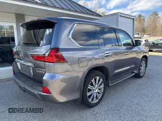 2017 Lexus LX with VIN JTJHY7AX6H4242003, listed as a IAAI auction lot 41761727 with 115,344 mi miles. Bid and sale history available at carsss.com. Image 4.