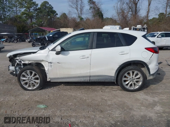 2014 Mazda CX-5 Grand Touring with VIN JM3KE4DY0E0343777, listed as a IAAI auction lot 41464395 with 126,214 mi miles. Bid and sale history available at carsss.com. Image 14.