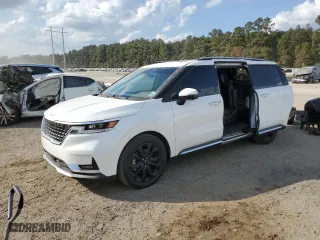 2022 Kia Carnival SX Prestige with VIN KNDNE5H33N6088999, listed as a Copart auction lot 77329114 with 65,328 mi miles and Salvage Title. Bid and sale history available at carsss.com. Image 1.