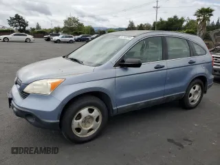 2007 Honda CR-V LX with VIN JHLRE38377C013347, listed as a Copart auction lot 54793295 with 255,816 mi miles and Clean Title. Bid and sale history available at carsss.com. Image 1.