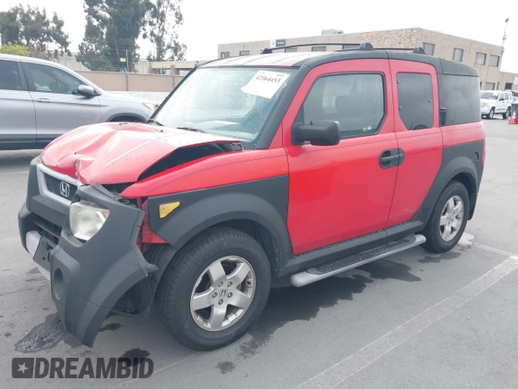 2005 Honda Element EX with VIN 5J6YH18675L014228, listed as a IAAI auction lot 42164453 with 182,423 mi miles and . Bid and sale history available at DreamBid. Image 2.