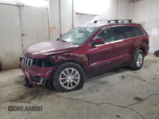 2022 Jeep Grand Cherokee WK Laredo X with VIN 1C4RJEAG1NC172752, listed as a Copart auction lot 89016495 with 44,650 mi miles and Salvage Title. Bid and sale history available at carsss.com. Image 1.
