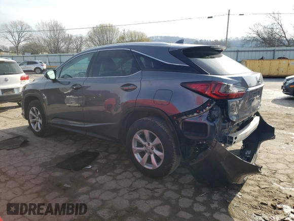 2017 Lexus RX with VIN 2T2BZMCA2HC084135, listed as a Copart auction lot 45547143 with 67,440 mi miles. Bid and sale history available at carsss.com. Image 2.