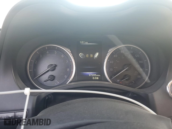 2017 Infiniti Q50 Premium with VIN JN1EV7AR5HM831353, listed as a Copart auction lot 42616815 with 97,395 mi miles and Salvage Title. Bid and sale history available at DreamBid. Image 9.