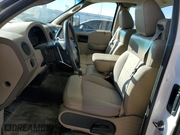 2007 Ford F-150 XL with VIN 1FTRF12W77KD54173, listed as a Copart auction lot 47970145 with 139,563 mi miles and Clean Title. Bid and sale history available at carsss.com. Image 7.