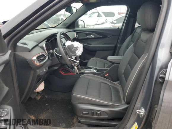 2022 Chevrolet TrailBlazer RS with VIN KL79MUSL3NB031990, listed as a Copart auction lot 47277075 with 31,648 mi miles and Salvage Title. Bid and sale history available at DreamBid. Image 7.
