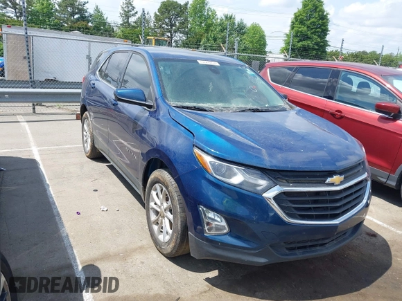 2020 Chevrolet Equinox LT with VIN 3GNAXKEV1LL277674, listed as a IAAI auction lot 42134928 with 104,408 mi miles and . Bid and sale history available at carsss.com. Image 1.