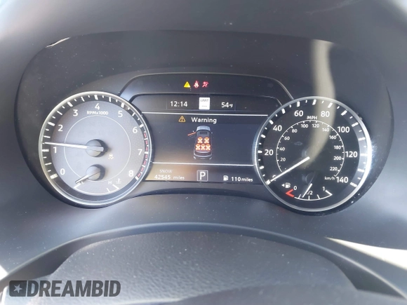 2022 Nissan Armada Platinum with VIN JN8AY2DA0N9390388, listed as a IAAI auction lot 41291488 with 42,545 mi miles and . Bid and sale history available at DreamBid. Image 7.