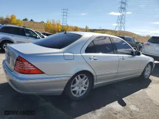 2006 Mercedes-Benz S-Class 3.7L with VIN WDBNF67J56A481922, listed as a Copart auction lot 76419024 with 149,397 mi miles and Salvage Title. Bid and sale history available at carsss.com. Image 3.